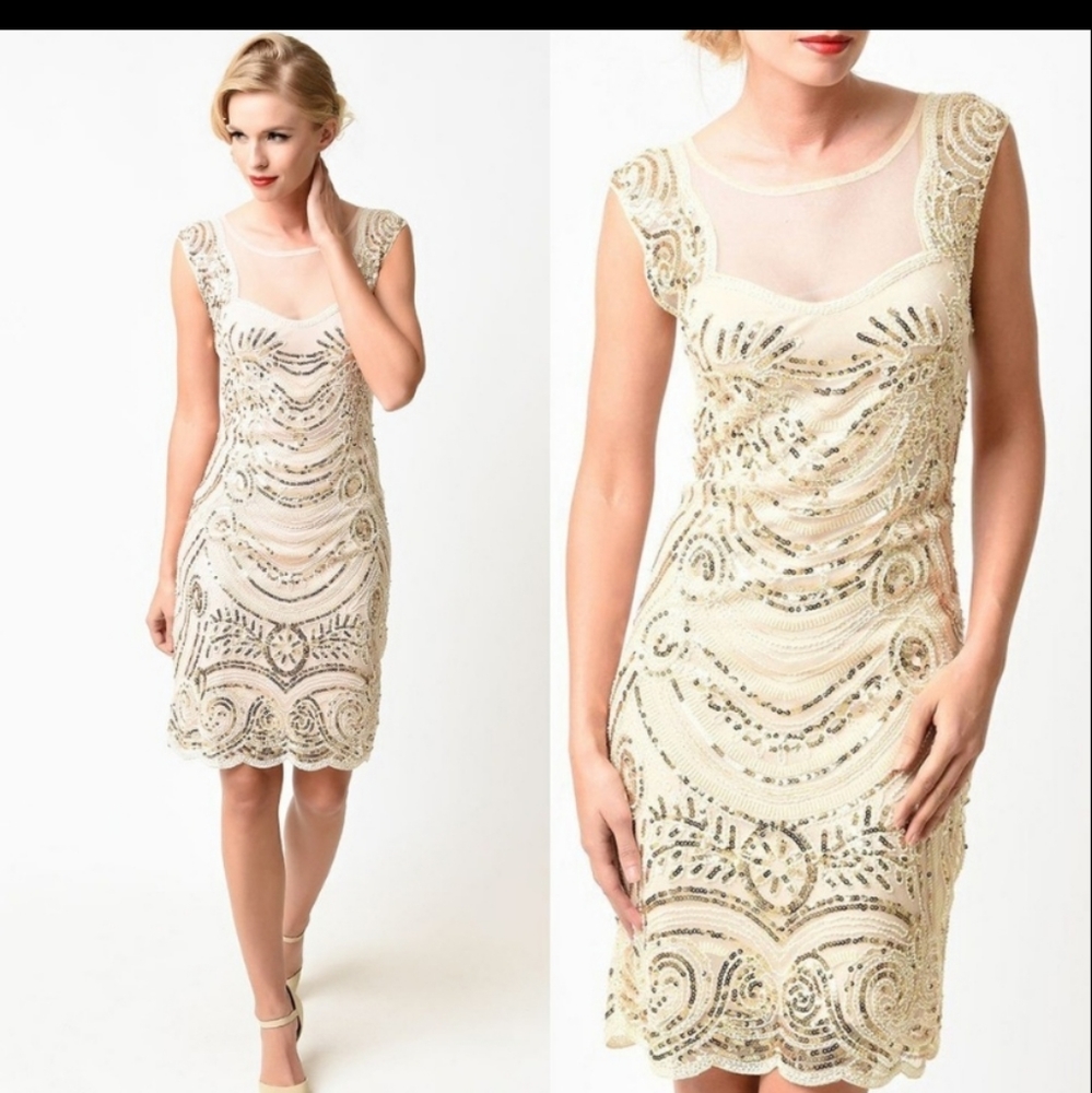 1920's Style Dress from Unique Vintage